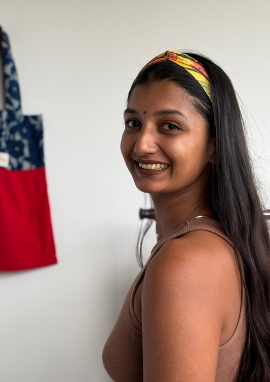 Tara Handcrafted Twisted Elastic Headband