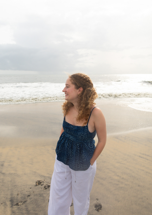 The Ocean Whispers Top