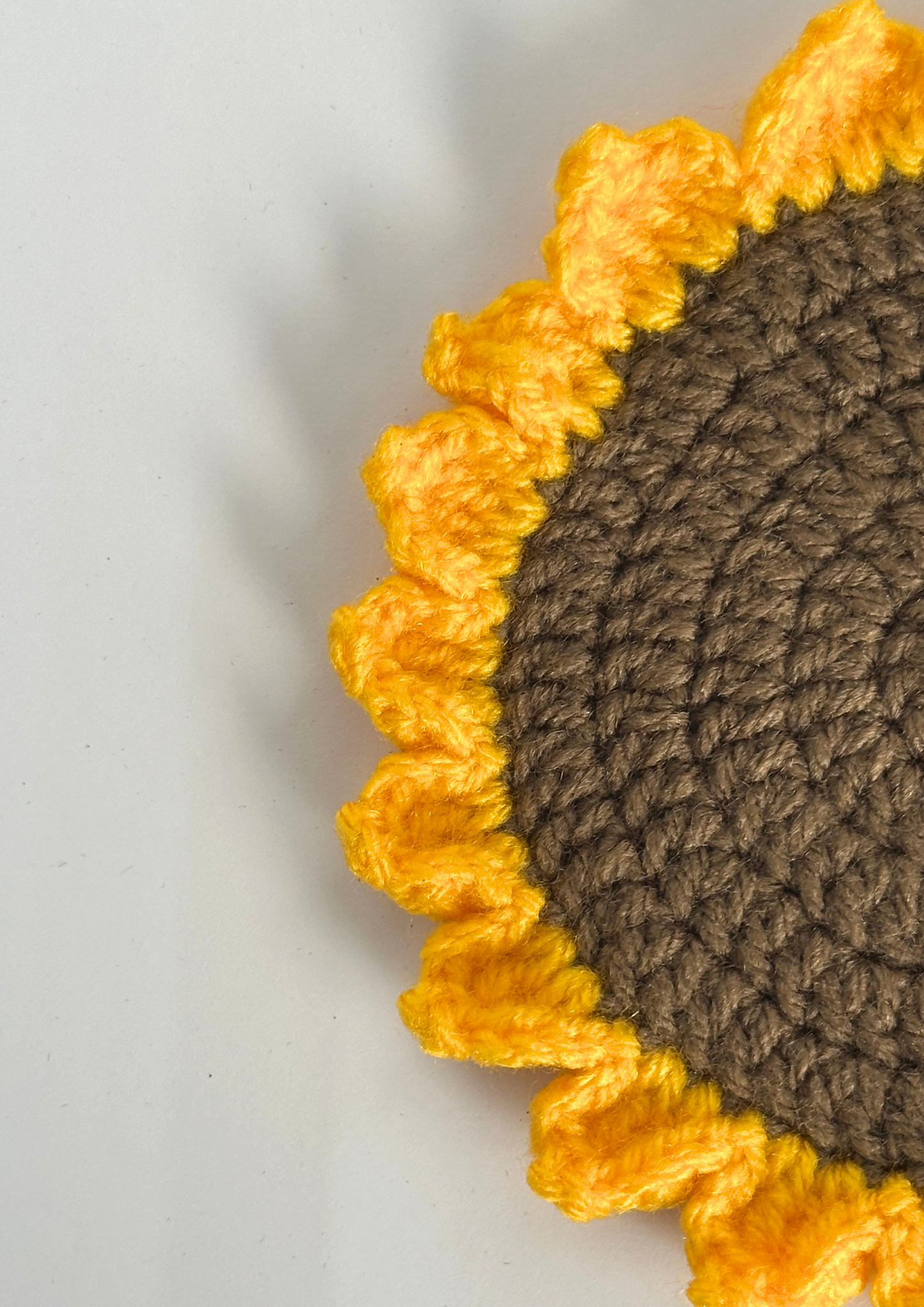 The Crochet Flower Coaster