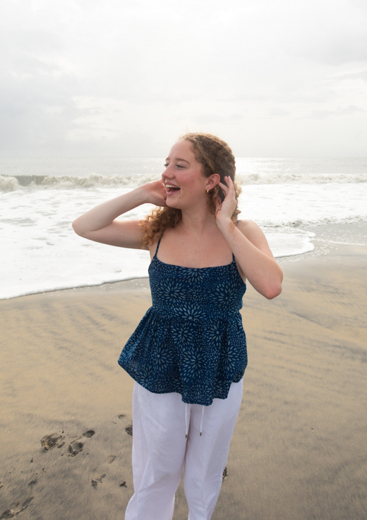 The Ocean Whispers Top