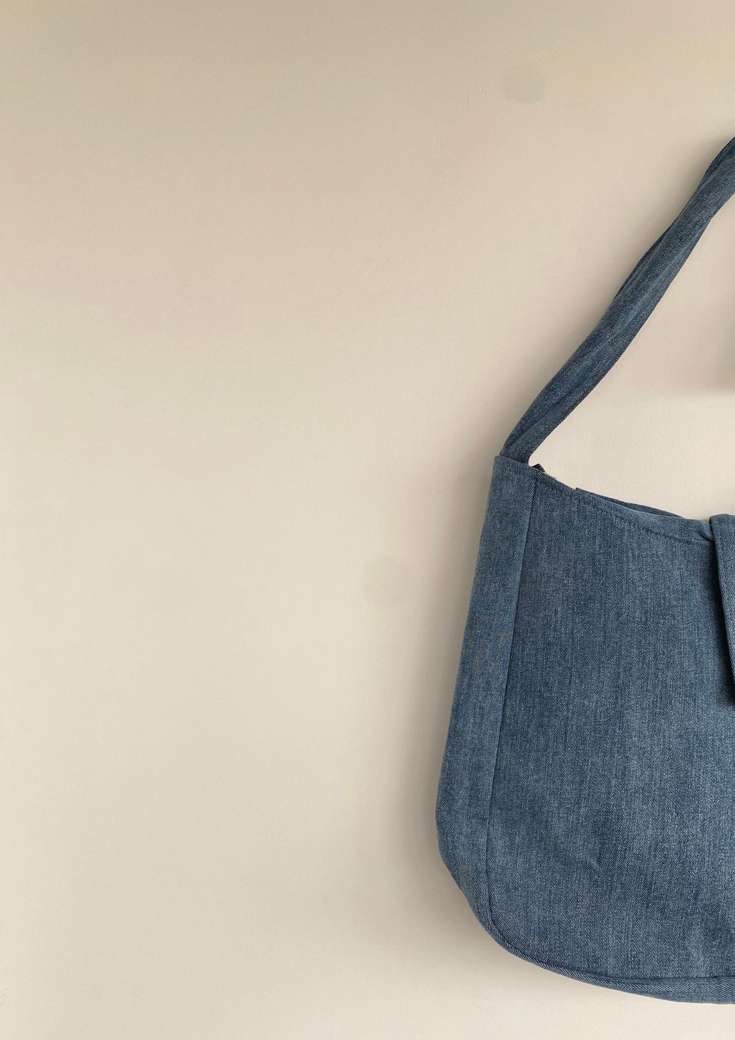 Indigo Luxe Shoulder Bag
