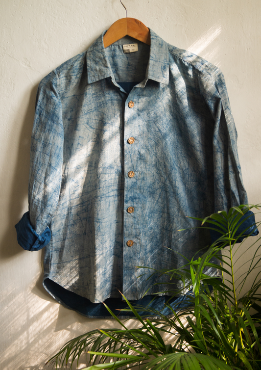 Shibori Women's shirt - Liya