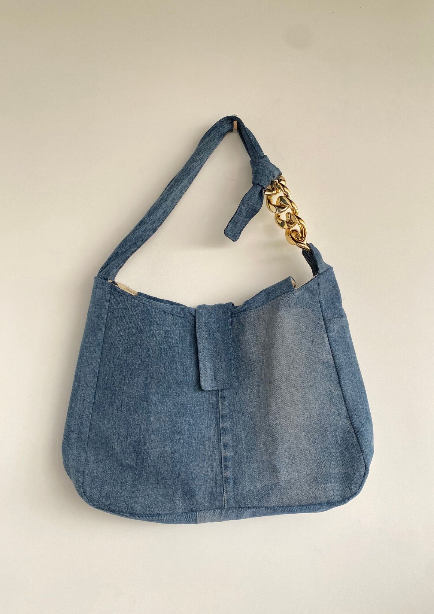 Indigo Luxe Shoulder Bag