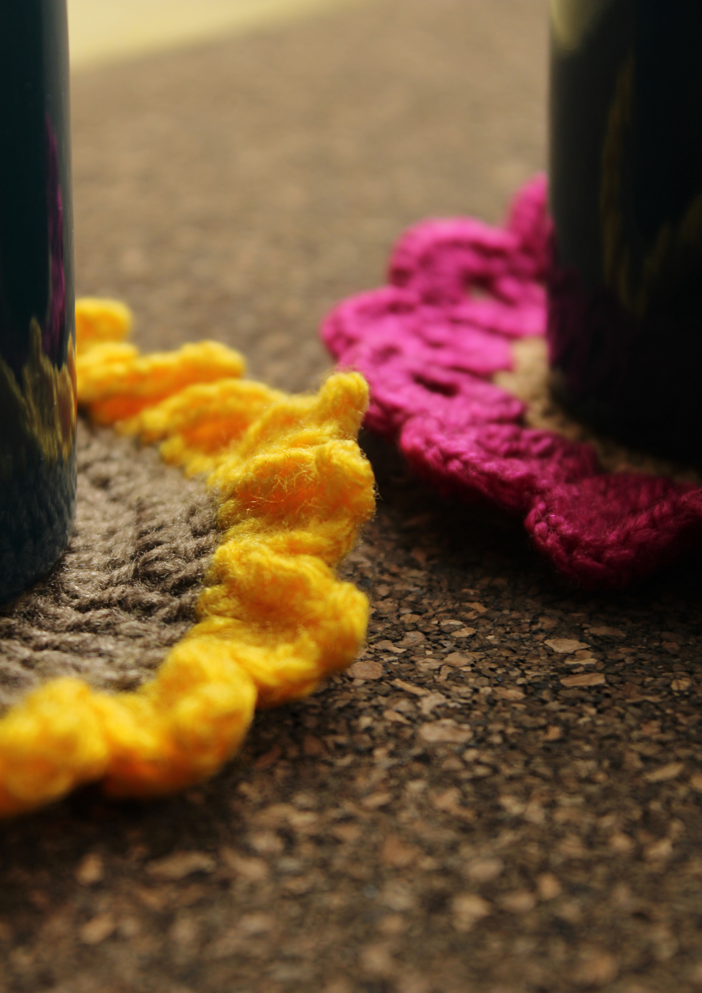 The Crochet Flower Coaster