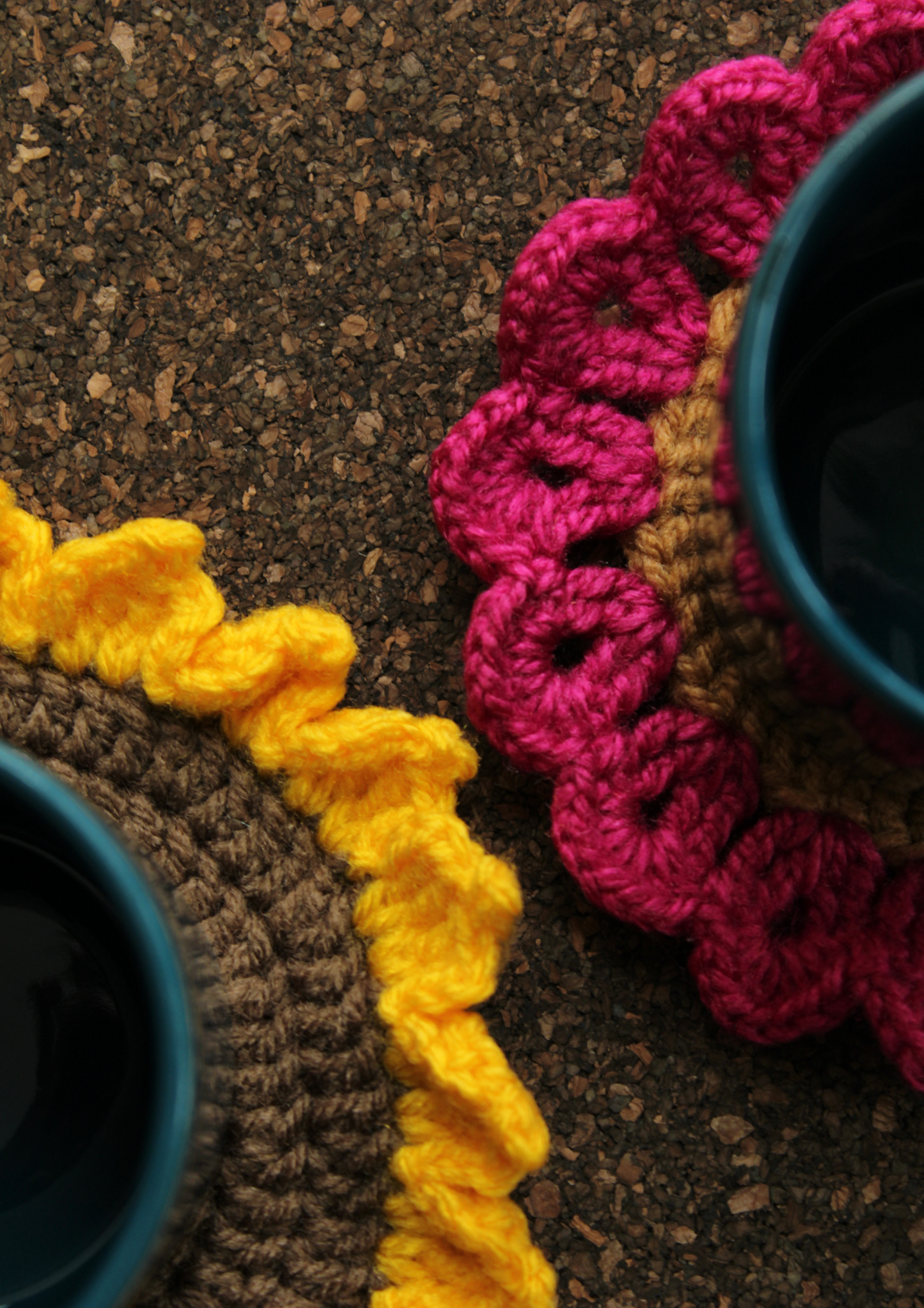 The Crochet Flower Coaster